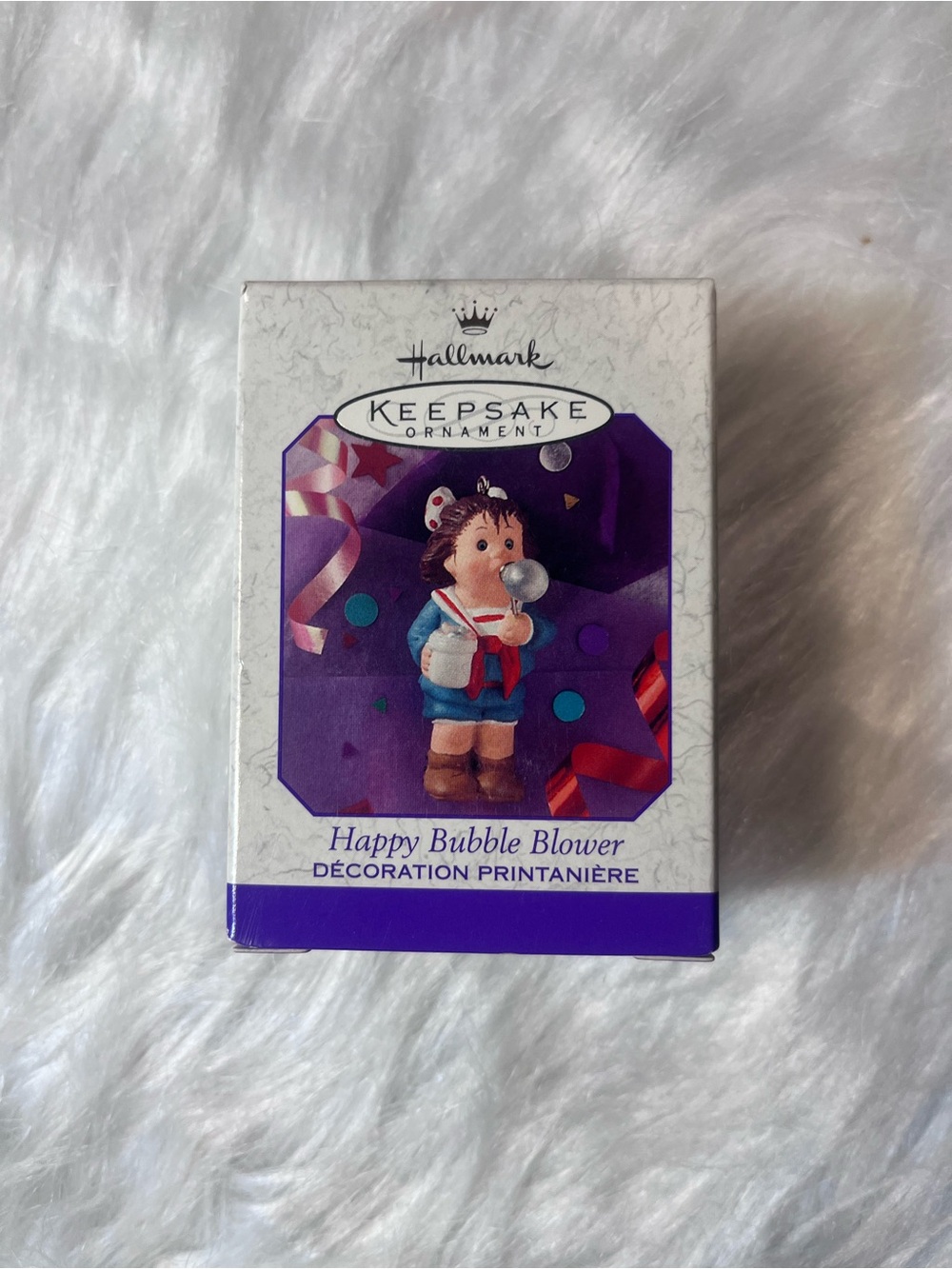 Hallmark Keepsake Happy Bubble Blower Ornament - 1999